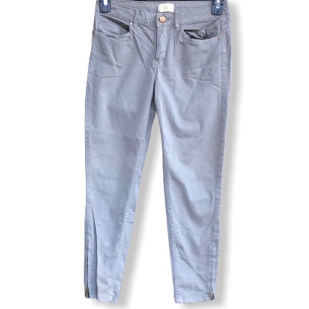Zara Basic Pants With Zippers‎ at Ankles